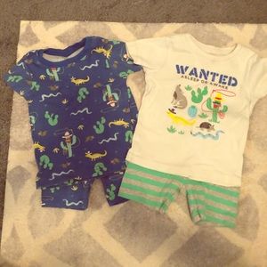 Southwest pajama set of 2